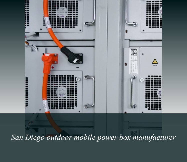 San Diego outdoor mobile power box manufacturer