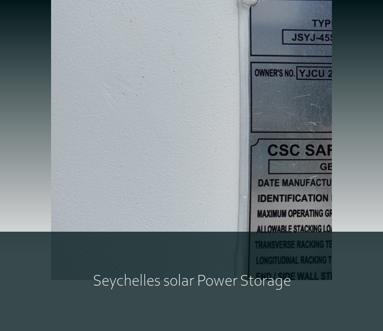 Seychelles solar Power Storage