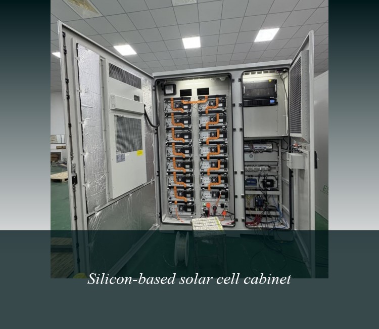 Silicon-based solar cell cabinet