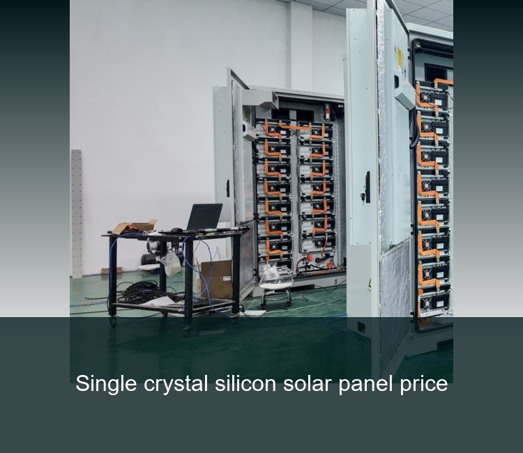 Single crystal silicon solar panel price