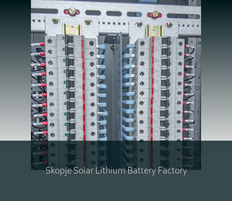 Skopje Solar Lithium Battery Factory