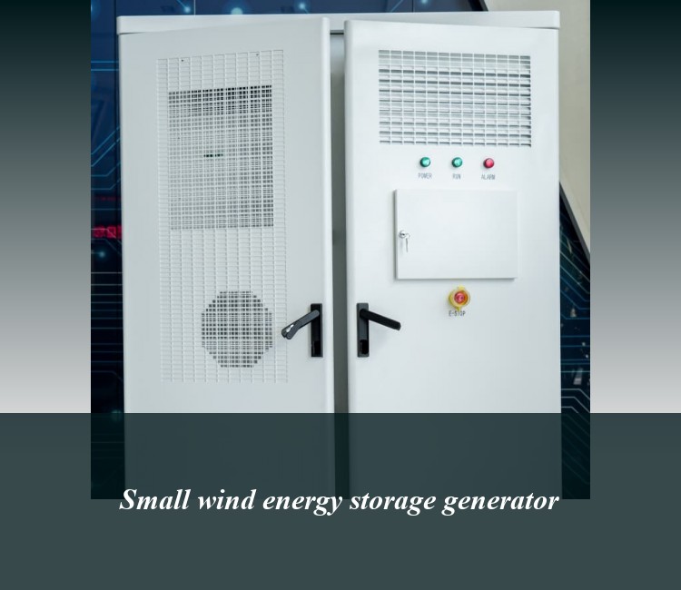 Small wind energy storage generator