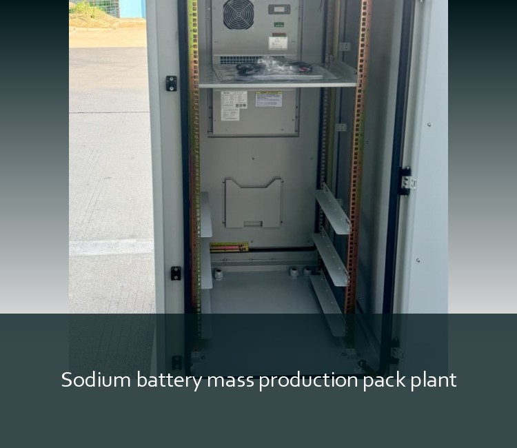 Sodium battery mass production pack plant