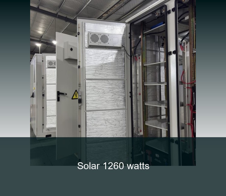 Solar 1260 watts