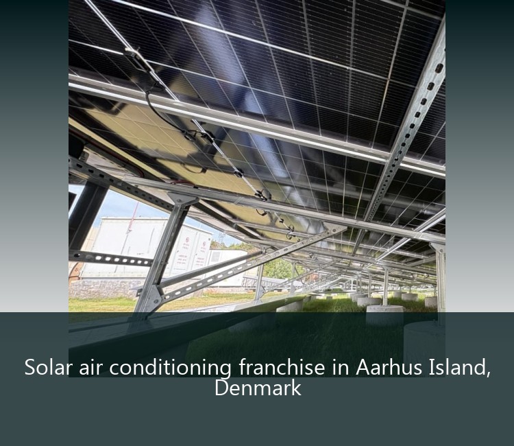 Solar air conditioning franchise in Aarhus Island, Denmark
