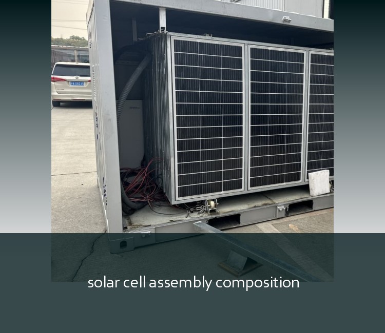 solar cell assembly composition