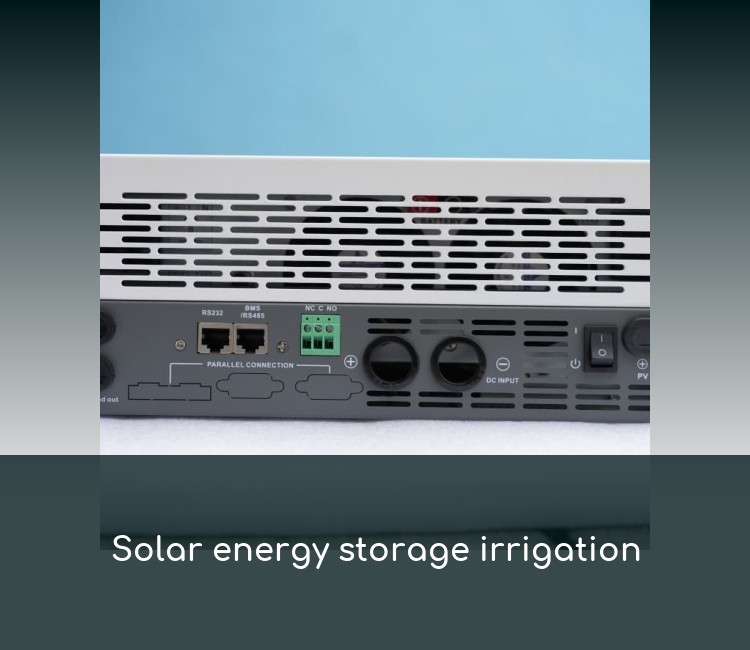 Solar energy storage irrigation