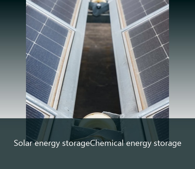 Solar energy storageChemical energy storage