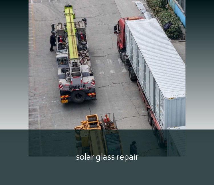 solar glass repair