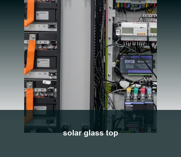 solar glass top
