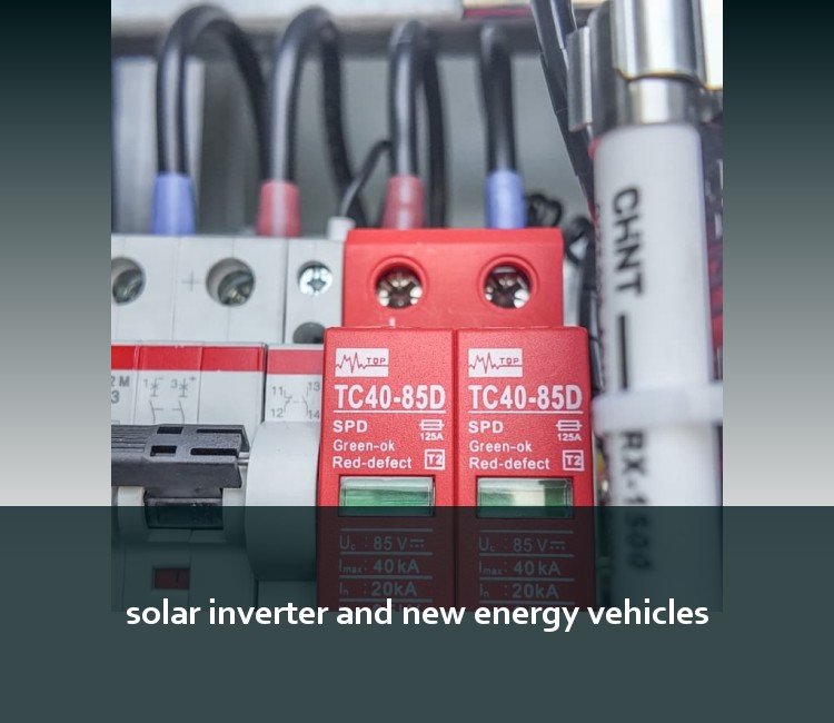 solar inverter and new energy vehicles