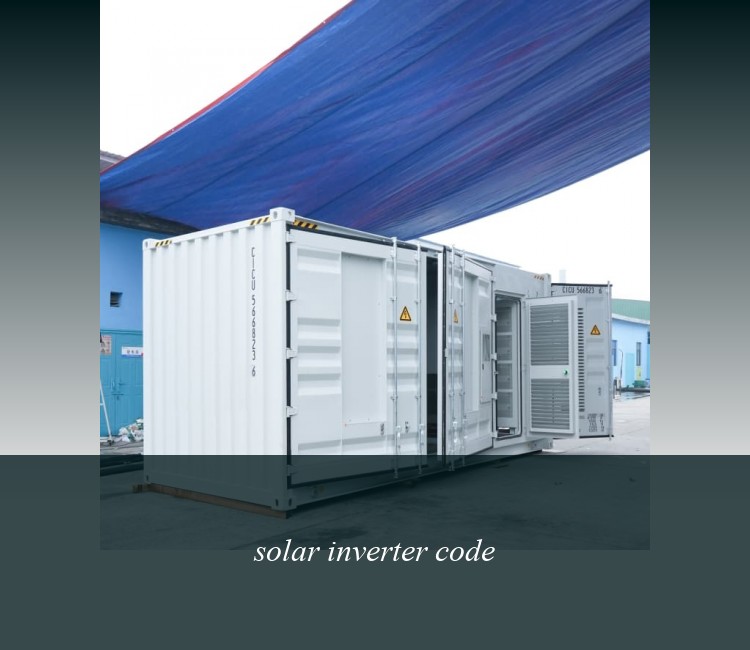 solar inverter code