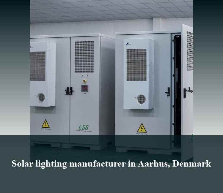 Solar lighting manufacturer in Aarhus, Denmark