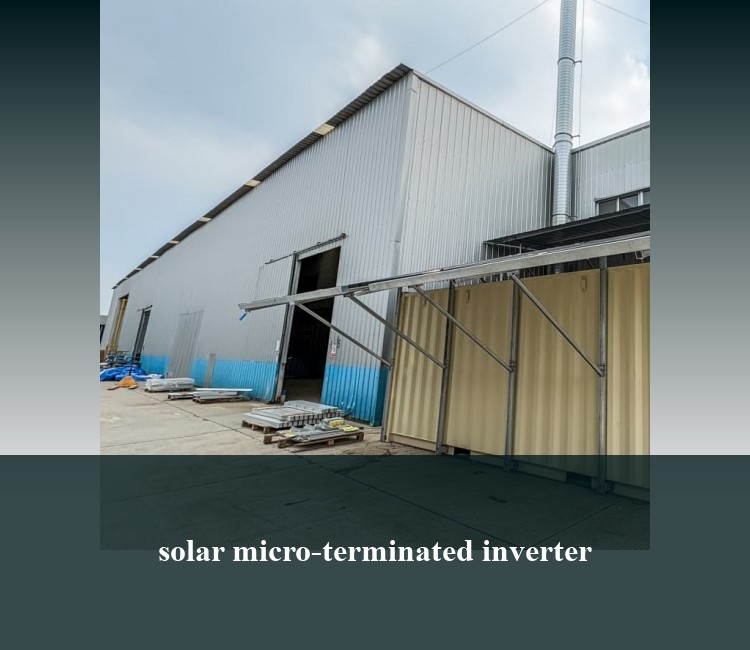 solar micro-terminated inverter