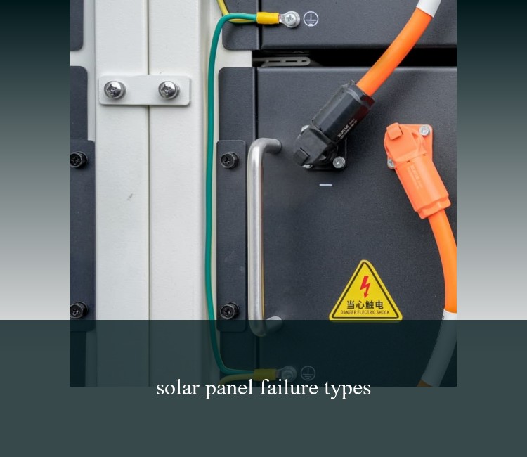 solar panel failure types