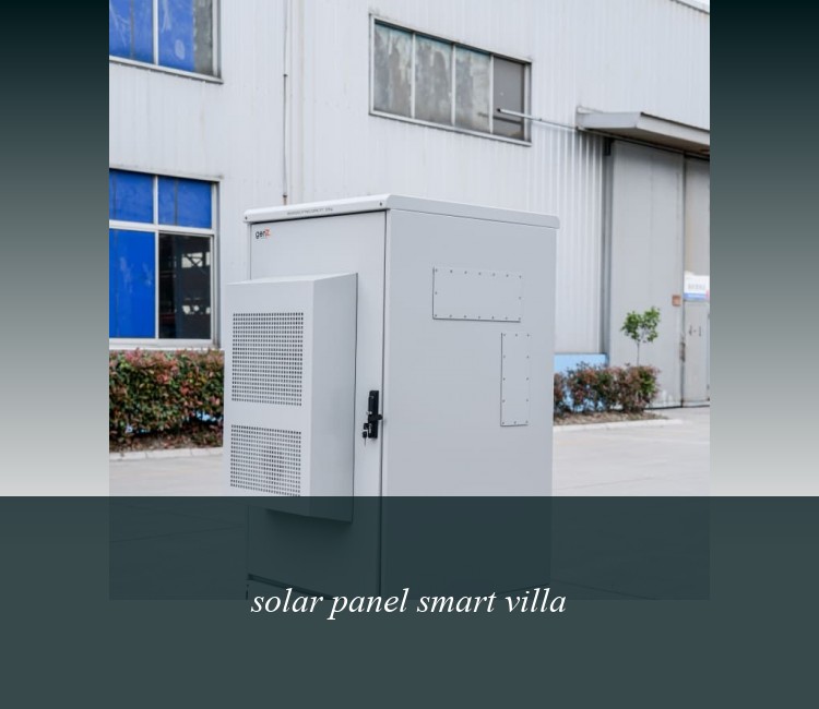 solar panel smart villa