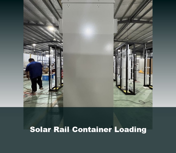 Solar Rail Container Loading