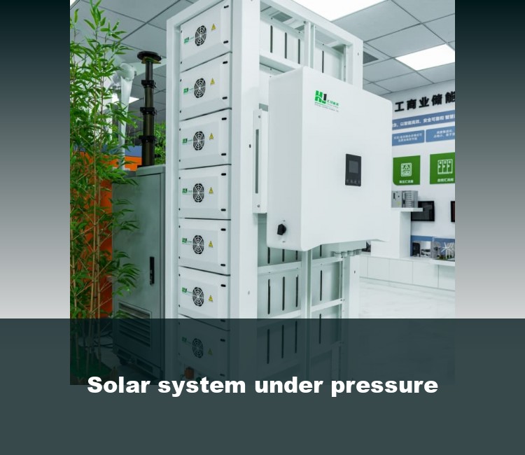 Solar system under pressure