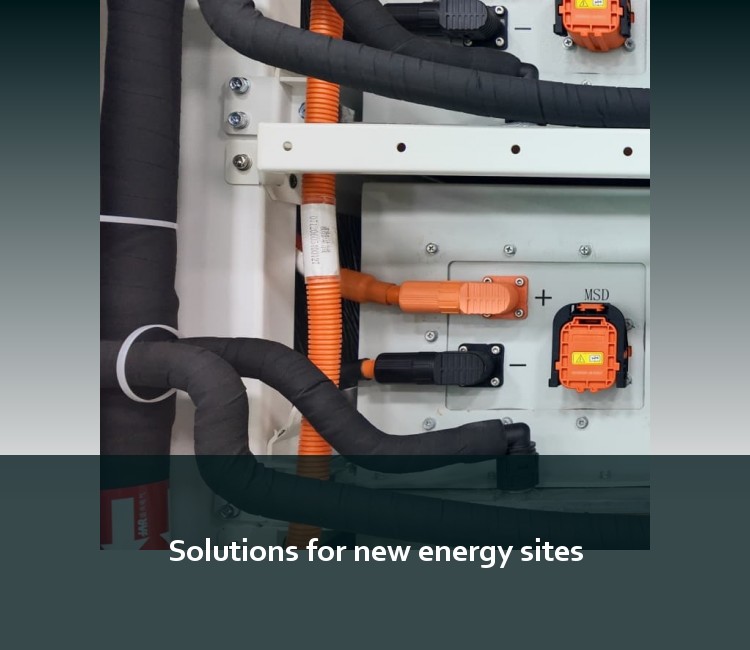 Solutions for new energy sites