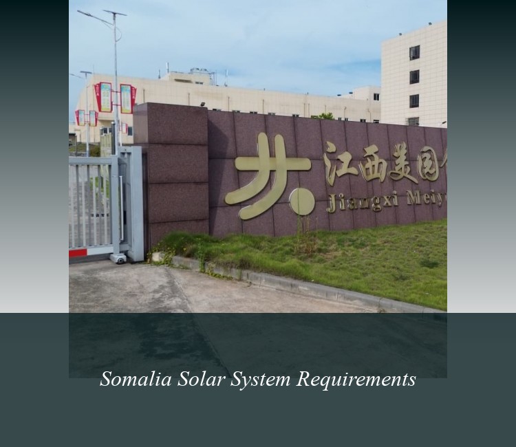 Somalia Solar System Requirements