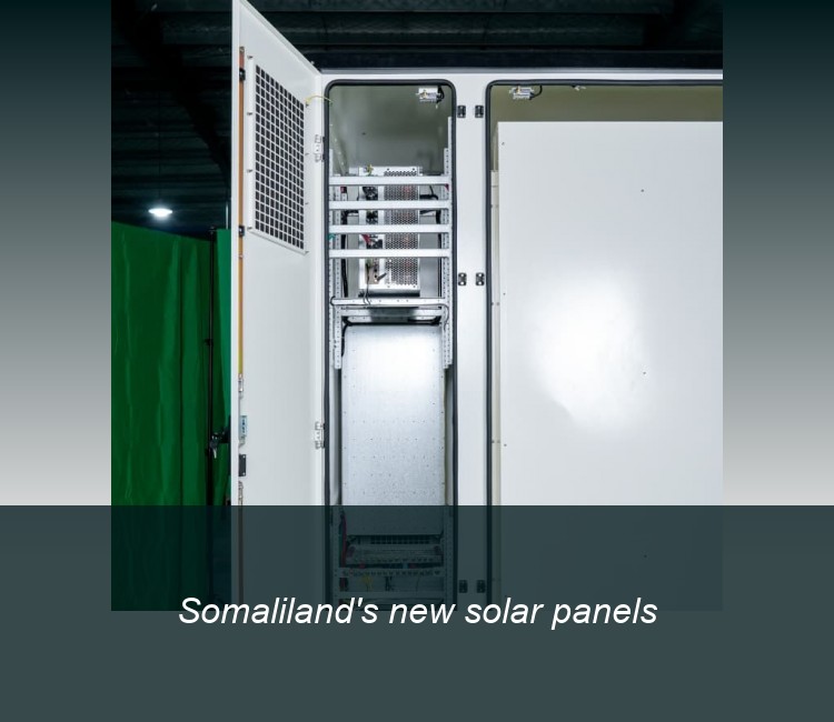 Somaliland's new solar panels