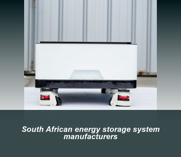 South African energy storage system manufacturers