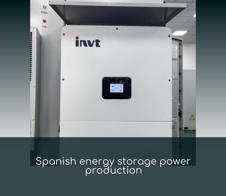 Spanish energy storage power production