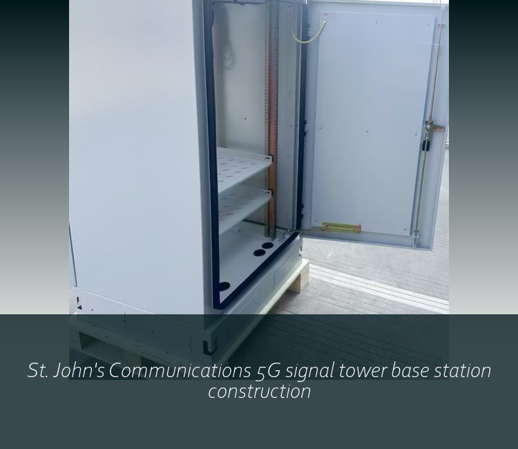 St. John's Communications 5G signal tower base station construction