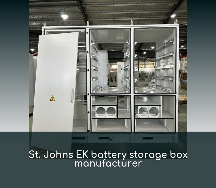 St. Johns EK battery storage box manufacturer
