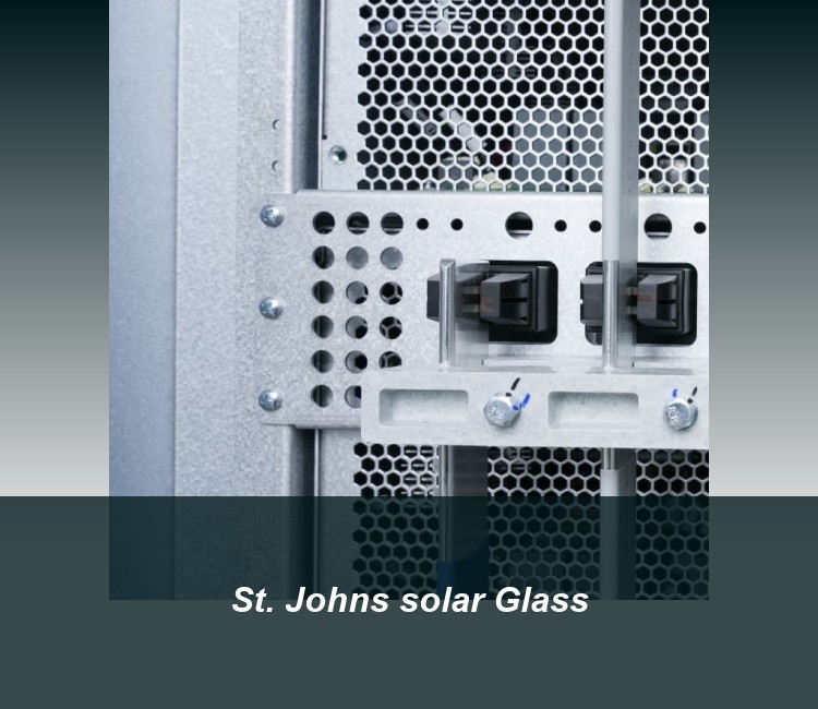 St. Johns solar Glass
