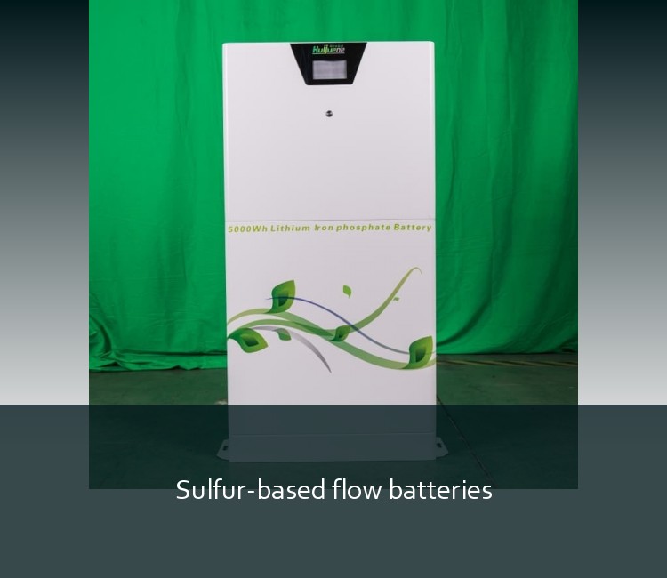 Sulfur-based flow batteries