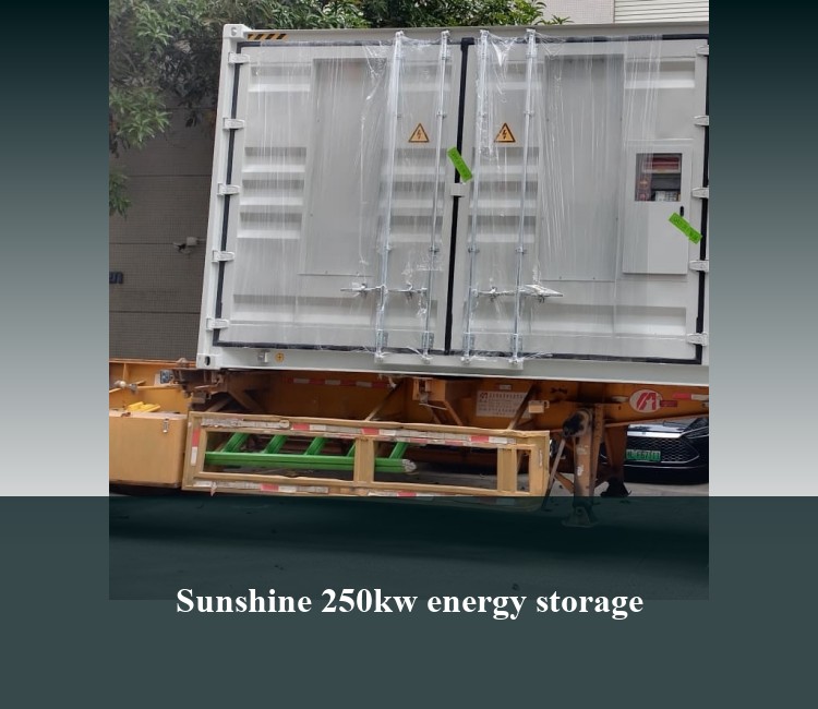 Sunshine 250kw energy storage