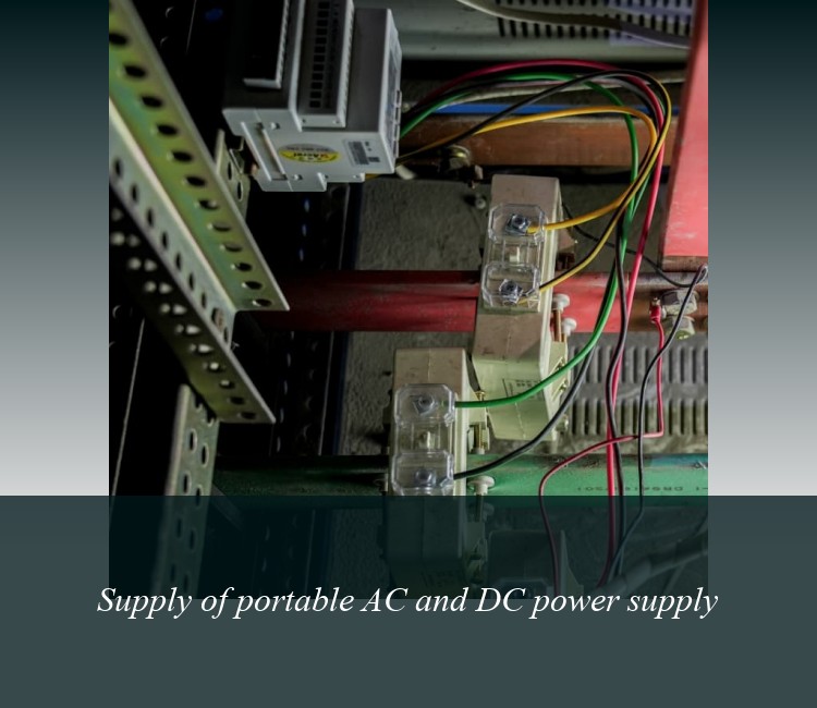 Supply of portable AC and DC power supply