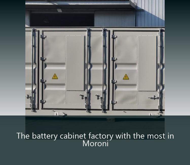 The battery cabinet factory with the most in Moroni