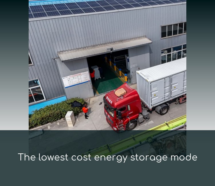 The lowest cost energy storage mode