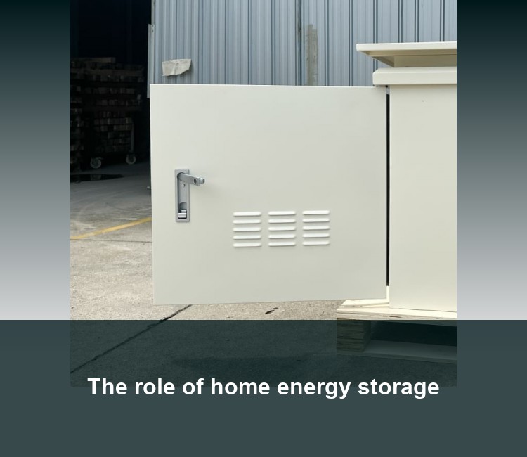 The role of home energy storage