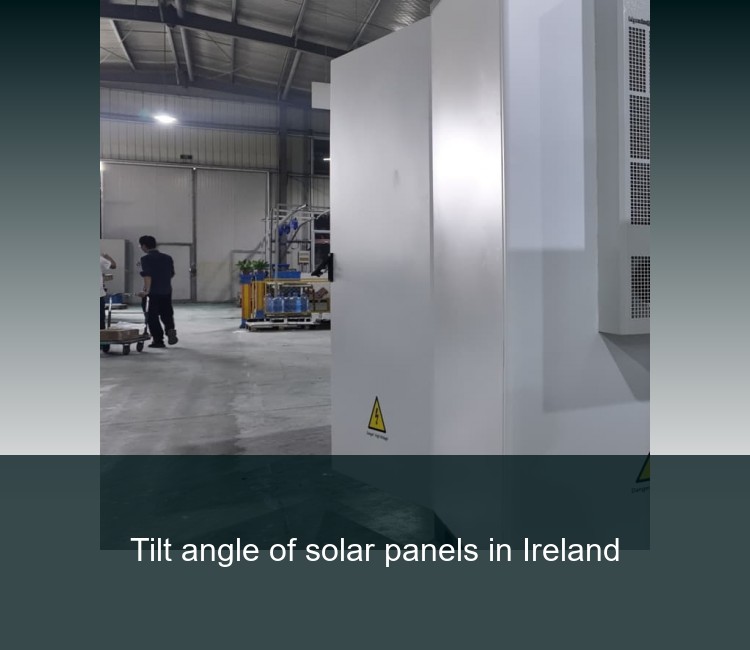 Tilt angle of solar panels in Ireland