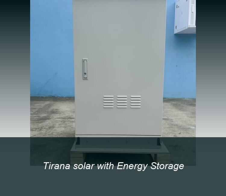 Tirana solar with Energy Storage
