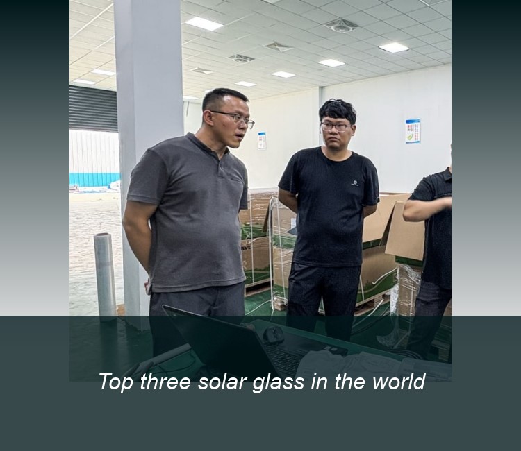 Top three solar glass in the world