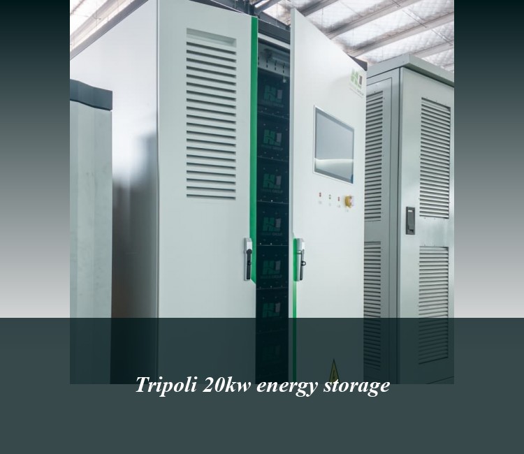 Tripoli 20kw energy storage