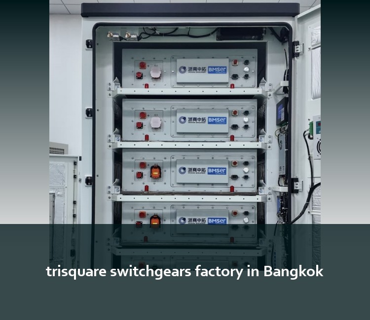 trisquare switchgears factory in Bangkok