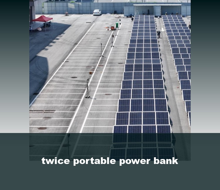 twice portable power bank