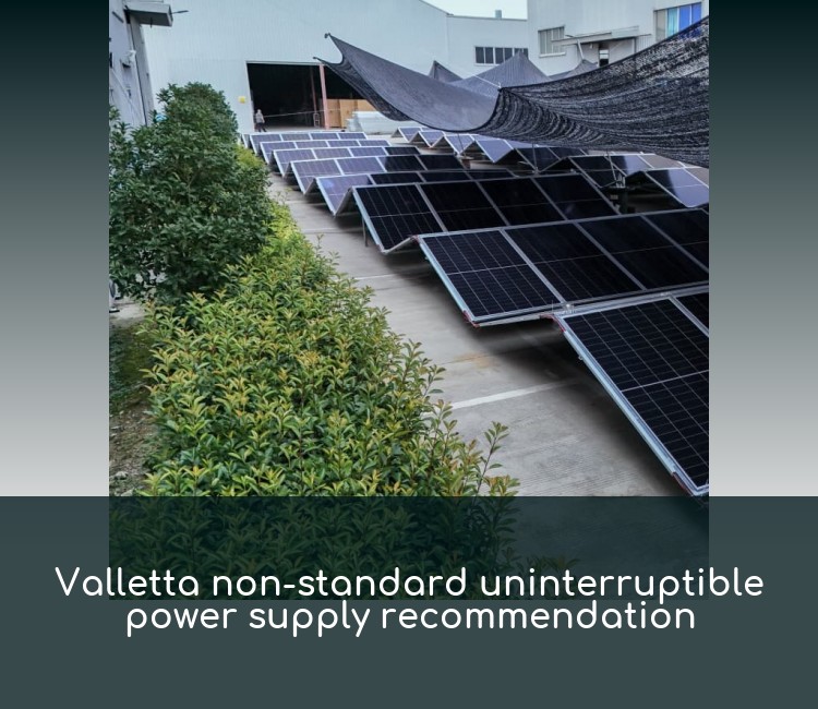 Valletta non-standard uninterruptible power supply recommendation