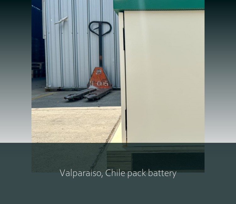 Valparaiso, Chile pack battery