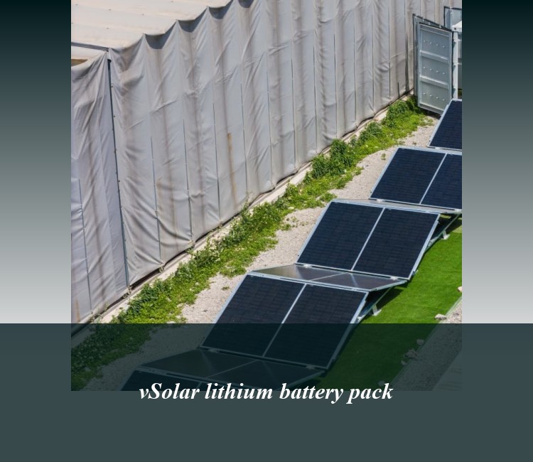 vSolar lithium battery pack