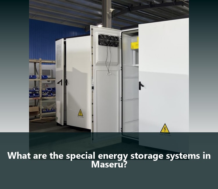 What are the special energy storage systems in Maseru?
