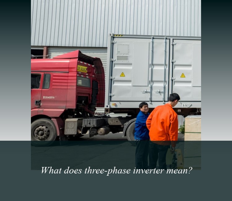 What does three-phase inverter mean?