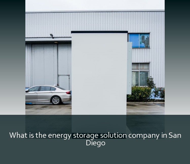 What is the energy storage solution company in San Diego