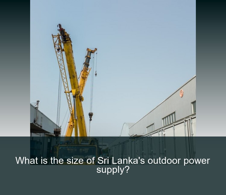 What is the size of Sri Lanka's outdoor power supply?