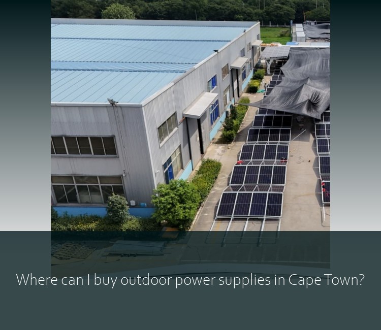 Where can I buy outdoor power supplies in Cape Town?